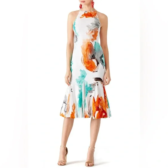 Silk Christian Siriano Dress - Picture 1 of 8